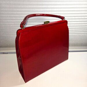 1960's Red handbag